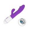Vibrador feminino de silicone, simulação de ponto G, choque duplo, haste AV, massageador de masturbação, brinquedos sexuais adultos, fornecimento de comércio exterior