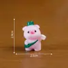 Micro-paisaje creativo lindo animal pequeño trabajador muñeco caja sorpresa muñeca de jardinería casa de muñecas paisajismo artículos decorativos accesorios adornos pequeños