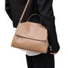 Bolsa Tote Portátil Couro Macio Feminina de Ombro para o Dia a Dia Bolsa de Couro Feminina de Alta Qualidade Grande Capacidade Bolsa de Ombro Transversal de Couro
