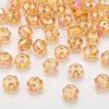 Cuentas de 8 mm con forma especial Cuentas planas Cuentas de linterna facetadas estéreo Cuentas de sandía Cuentas sueltas de vidrio Producción de pulseras de joyería DIY hechas a mano