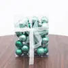 Bolas Luminosas para Árvore de Natal Transfronteiriças, Bolas Foscas, Bolas com Glitter, Estrelas para Topo de Árvore, Decoração de Natal para Casa, Decorações para Vitrines de Supermercado