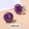 Jingdong joias cristal natural jade fudou brincos moda feminina elegante outono inverno brincos de alta qualidade atacado