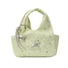2026 Bolso de Tela Nuevo Patrón de Estrellas Primavera y Verano, Gran Capacidad, Casual, Sencillo, Moderno, Bolso de Mano Versátil para Mujer