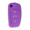 Para Audi A1 Q5 Q2 Q3 Silicone Key Case A3 A4L Key Case S3 A6LS6S7RS4 Capa protetora