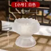 Portavelas de Mantequilla de Loto de Ocho Auspicios con Esmalte de Colores Portavelas Adornos para Velas Budistas Ofrenda a Buda