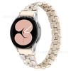 Adecuado para Samsung Galaxy Watch 4 Correa de reloj con taladro de doble fila con rosca metálica especial