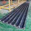 Fabricante de origen Longitud personalizada Tejas de resina para techo de edificio Material nuevo Parque Patio Techo Impermeable Tejas vidriadas