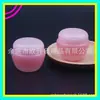 Pote de creme roxo, 50g, pote de máscara transparente, dispensador de creme para as mãos, recipiente para pomada, kit de viagem 50ml, frasco vazio