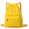 Mochila de entrenamiento de fútbol y baloncesto, personalizable con logo, bolsa con cordón deportiva y de fitness para actividades
