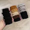Diadema Elástica Ancha para Cola de Caballo Alta para Mujer, Banda de Goma Elástica, Alta Elasticidad, Cuerda para el Cabello Duradera, Goma para Moño, Accesorio para el Cabello
