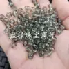 Cuentas Redondas de Cristal de Imitación Cuentas Sueltas de Jade de Imitación Cuentas de Vidrio Grises Accesorios para Pulseras Collares Joyería Cuentas Hechas a Mano Venta al por Mayor