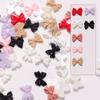 Nail bow joias atacado explosões vermelhas de resina simples unha joias tridimensionais fita de cor mista pacote 50