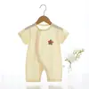Ropa para Bebé Anyang Mono de Bebé Verano Ligero Transpirable Apertura Lateral Traje de Aire Acondicionado Ropa para Recién Nacidos Ropa Interior Pijama
