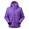 Chaqueta Exterior Kls New Bogda para Mujer, Cortavientos, Impermeable, Ligera, Hardshell, de Montañismo, Casual, con Capucha
