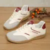 Zapatillas Retro Nuevas de Moda con Suela Suave para la Primavera 2026 en Beige, Zapatos Deportivos Versátiles Casuales Alemanes para Entrenamiento de Mujer