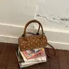 Bolsa Cilindro Nova Moda 2026 Estilo Coreano Tendência Feminina Simples para o Trabalho de Ombro ou Mão