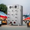 Máquina para hornear batata horno puesto especial artefacto estufa para asar maíz flujo de gas batata asada máquina de batata comercial