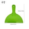 Espátula de plástico de 6 piezas verde flexible espátula de relleno hermoso relleno de juntas papel pintado pintura raspado de pared raspado de pared cuchillo espátula blanca