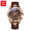 Fábrica de Relojes Exporta Reloj de Cuarzo Multifuncional Personalizado Oem Oem Venta al por Mayor Relojes para Hombre Relojes para Hombre