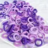 Goma Pequeña para Bebé Lazo para el Cabello de Niña Cuerda para el Cabello de Niña No Lastima el Cabello Accesorios para el Cabello de Niña Cubre cabeza de Bebé Venta al por Mayor