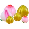 Decoración Grande de Pastel de Durazno Dorado para Cumpleaños Personas Mayores Cumpleaños de Abuelo y Abuela Banquete de Duraznos Mesa de Postres