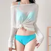 Novo Sutiã de Aro Push-Up Sexy de Alta Qualidade para Seios Pequenos Mostrando Grande Saia Longa de Verão para Praia Fonte Termal Blusa Roupa de Banho Feminina Verão