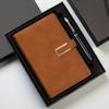 Caderno Personalizável com Logotipo Imprimível Caderno de Trabalho Espessado para Negócios Capa Mole Atas de Reuniões de Trabalho