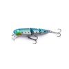 Cebo de tres secciones de colores FTK 11.5cm/15g cebo mino de simulación multisección pesca al aire libre venta al por mayor transfronteriza