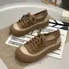 Zapatillas de Entrenamiento Alemanas de Suela Gruesa para Mujer Primavera y Otoño 2026 Nuevas Retro Versátiles de Suela Blanda Deportivas Casuales Tenis de Mujer