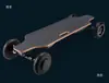 Patineta Eléctrica Cuatro Ruedas Tabla Todoterreno para Chicos Adultos Doble Tracción Funciona Longboard Control Remoto Movilidad Todoterreno Llanta Inflable