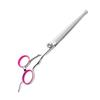 Tijeras para Mascotas Herramienta de Belleza para Cortar el Pelo Cortaúñas Artefacto para Cortar el Pelo Tijera Recta para Gato Tijera Curva Traje de Teddy Que Tijera de Peluquero