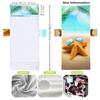 Funda para silla de playa transfronteriza funda para silla de playa de microfibra impresión digital 3D estrella de mar se puede pedir una por una