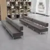 Sofás para áreas de espera de bancos y hospitales, áreas de descanso de salones de peluquería y barberías, áreas de recepción y espera, asientos tipo banco largo, 60 cm de ancho