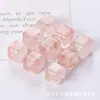 10*10mm Flor de Pegamento Amarillo Transparente Cubo de Azúcar Cuentas Sueltas Pulsera DIY Collar Accesorios de Joyería Productos Semiacabados Venta al por Mayor