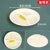 Vajilla de melamina para restaurantes, plato de cuatro compartimentos para comedores, plato rápido específico para escuelas, plato dividido, plato para dietas