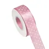 Cinta de poliéster personalizada de lunares 2 cm lazo para caja de regalo accesorio para el cabello impreso cinta para accesorio de ropa certificada de fábrica de Disney