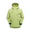 2025 Nova Outono Outdoor Casual Montanhismo Esportes Camada Única Fina Três-Resistente Casal Popular Conjunto de Duas Peças Jaqueta Outerwear
