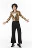 Uniformes Disco Retro Europeos y Americanos para Adultos, Hombres y Mujeres, Uniformes de Pareja, Ropa de Escenario Disco Retro de los 70, Hip-Hop