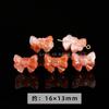 Jingde joyería jade rojo del sur natural tallado cuentas sueltas individuales accesorios garra de gato valiente cuentas para joyería diy al por mayor