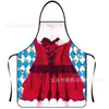 Venta al por mayor de delantales de comercio electrónico de comercio exterior transfronterizo, delantales impermeables creativos para barbacoa, fabricante mayorista de delantales 3D peculiares y únicos