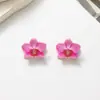 Presilha de Cabelo Borboleta Orquídea Fresca, Doce e Fofa Transfronteiriça Clipe para Franja Cabelo Quebrado Acrílico Acessórios Headwear Venda por Atacado para Mulheres