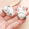 Mistura de 5 Animais de Estimação Fofos Artificiais com Flocagem de Resina Filhote de Cachorro e Gatinho Pingente Corda de Celular DIY Acessórios de Joia