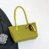 Bolsa feminina transfronteiriça 2026 nova bolsa de ombro de verão sob o braço bolsa de ombro vermelha bolsa tote de grande capacidade para o dia a dia
