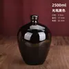 Potes de cerâmica de barro para vinho no atacado 1kg 2kg 3kg 5kg 5kg para uso doméstico, potes selados para armazenamento na adega com tampas de cerâmica e rolhas de madeira