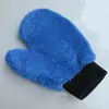 Guantes para Lavar Coches, Guantes de Terciopelo de Coral con Pulgar, Toalla de Fibra, Guantes de Doble Cara con Forma de Pata de Oso para Limpieza de Coches, Belleza y Limpieza de Coches
