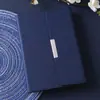 Caja de Regalo para Portátil suit Bloc de Notas Engrosado Regalo de Negocios Cuaderno Creativo Papelería Bolígrafo Libro Logo Imprimible