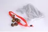 Bolsa de Almacenamiento de Juguetes para Bebé Bolsa Transparente con Cordón de Poliéster Empalmado Bolsa con Cordón Miscelánea de Bloques de Construcción Pequeños para Niños