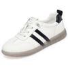 Zapatos de Piso Individuales para Mujer 2026 Primavera Nuevo Estilo Zapatos Casuales para Todas las Estaciones Tenis con Suela de Gel Zapatos de Deslizamiento con Suela Suave Estilo Coreano Zapatos Blancos