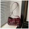 Comércio Exterior Estilo Coreano Textura de Couro Feminino 2026 Tendência de Personalidade Novo Estilo Moda Trabalho Diário Ombro Único Transversal Transversal Bolsa de Axila