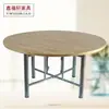 Pernas de Mesa Redonda Suporte Estrutura Dobrável com Mola Cruzada, Pernas de Mesa de Jantar Dobráveis Domésticas, Fabricante Atacadista de Estrutura de Perna de Mesa de Ferro Forjado